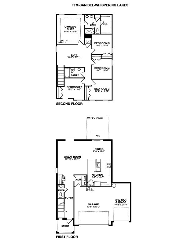 Sanibel Floorplan