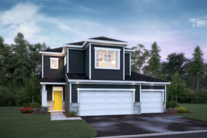 Everett Elevation B, 3-Car, Optional Stone