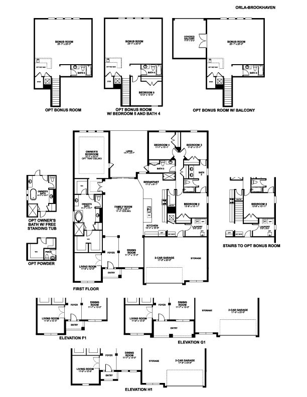 Brookhaven Floorplan