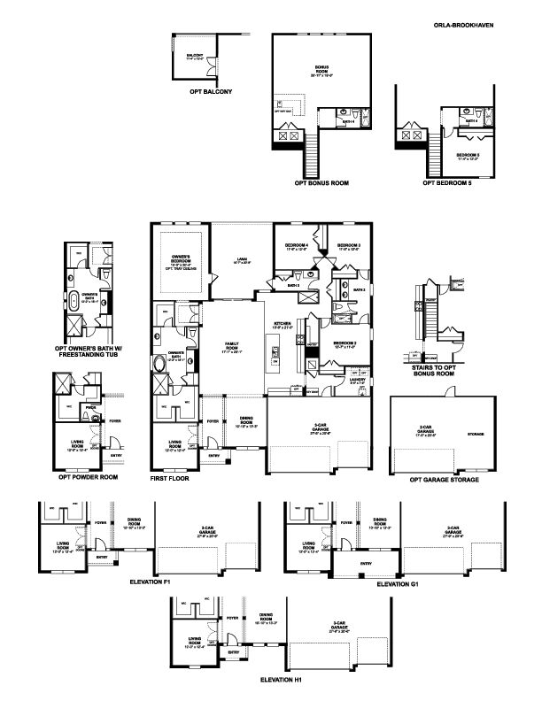 Brookhaven Floorplan