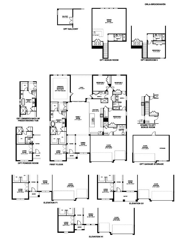 Brookhaven Floorplan