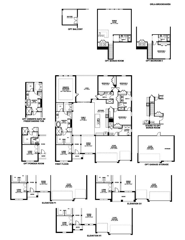 Brookhaven Floorplan