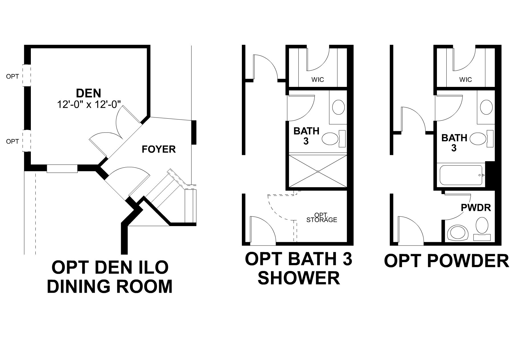 Lancaster First Floor Options