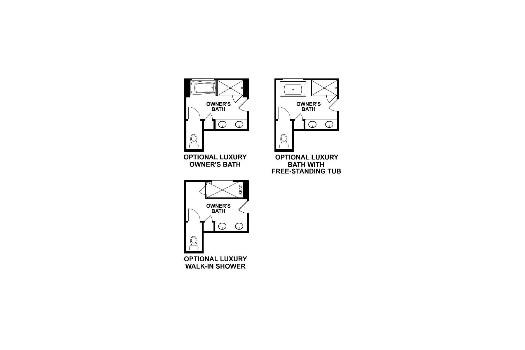 Teagan Second Floor Options