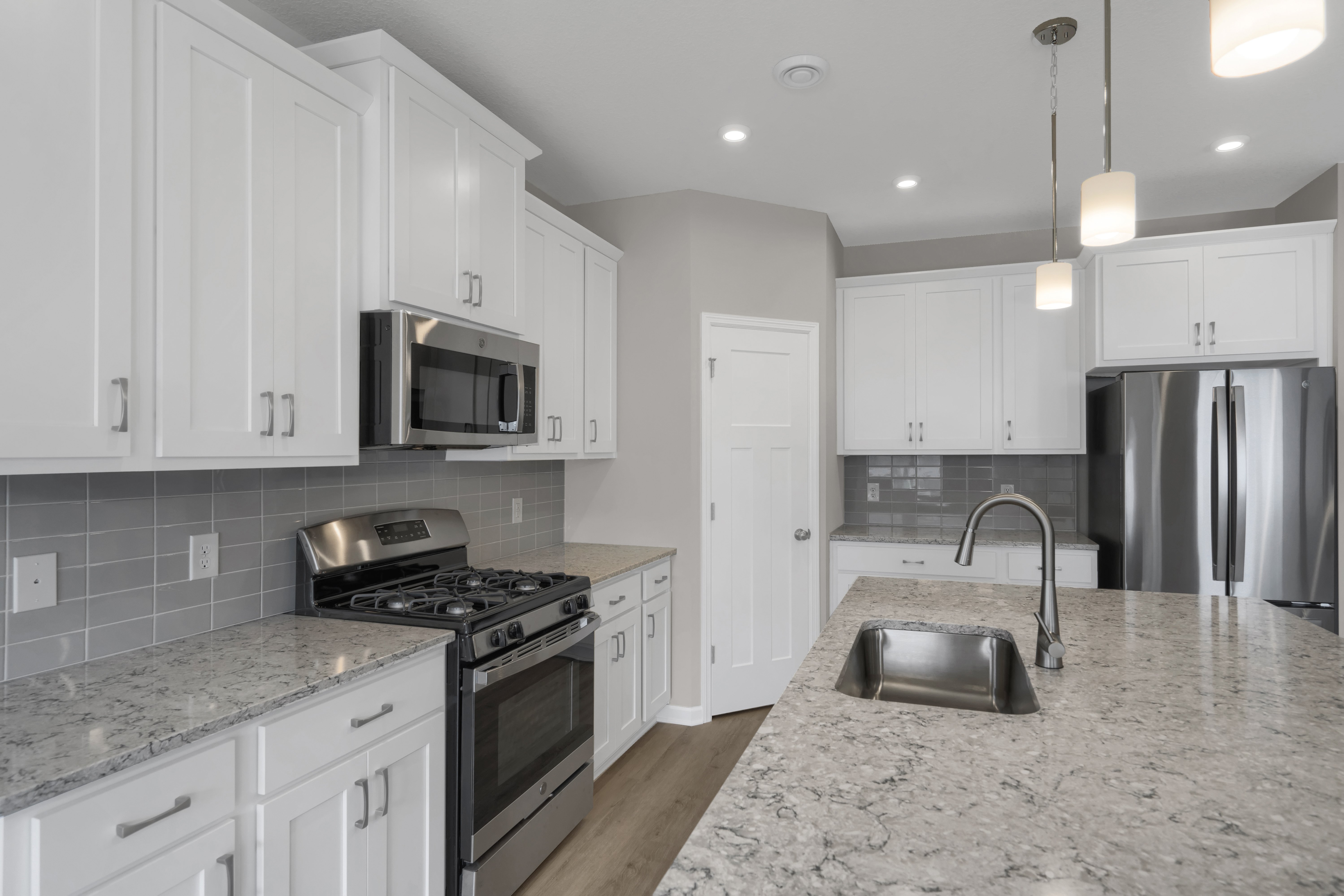 Kitchen With LED Lighting