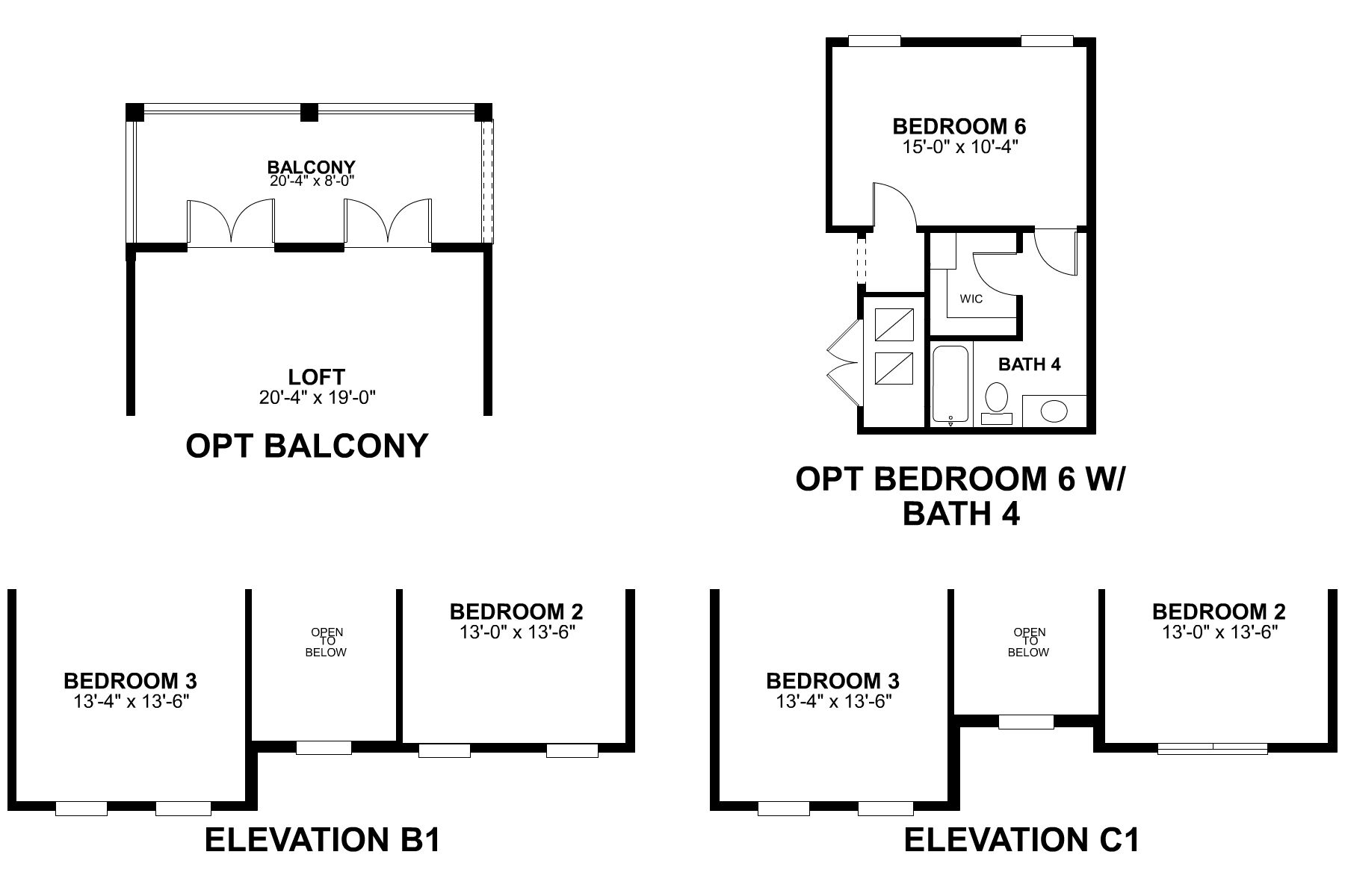 Tradewinds Second Floor Options