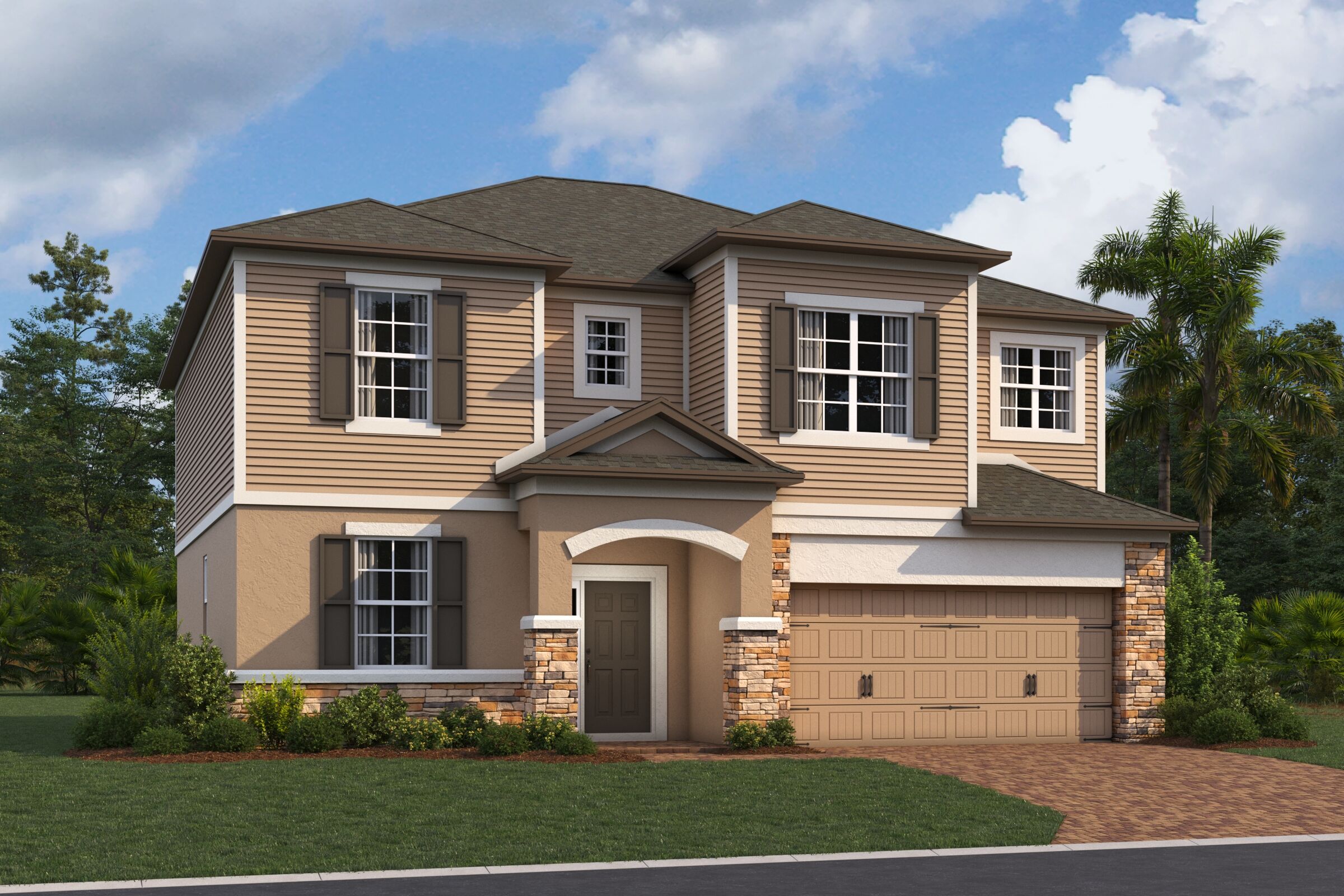 Santa BarbaraII Elevation Edenatcrossprairie