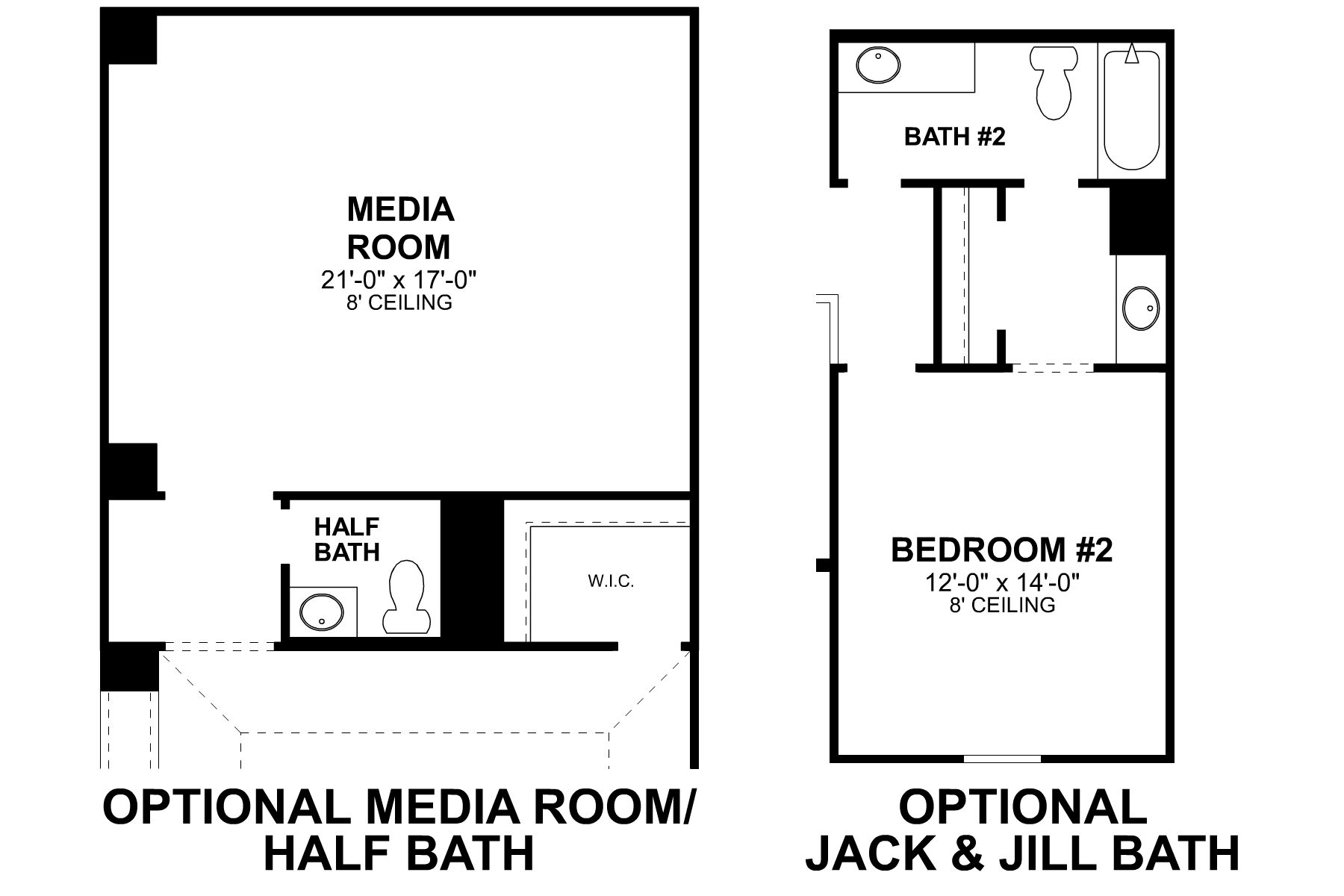 Rio Grande Second Floor Options