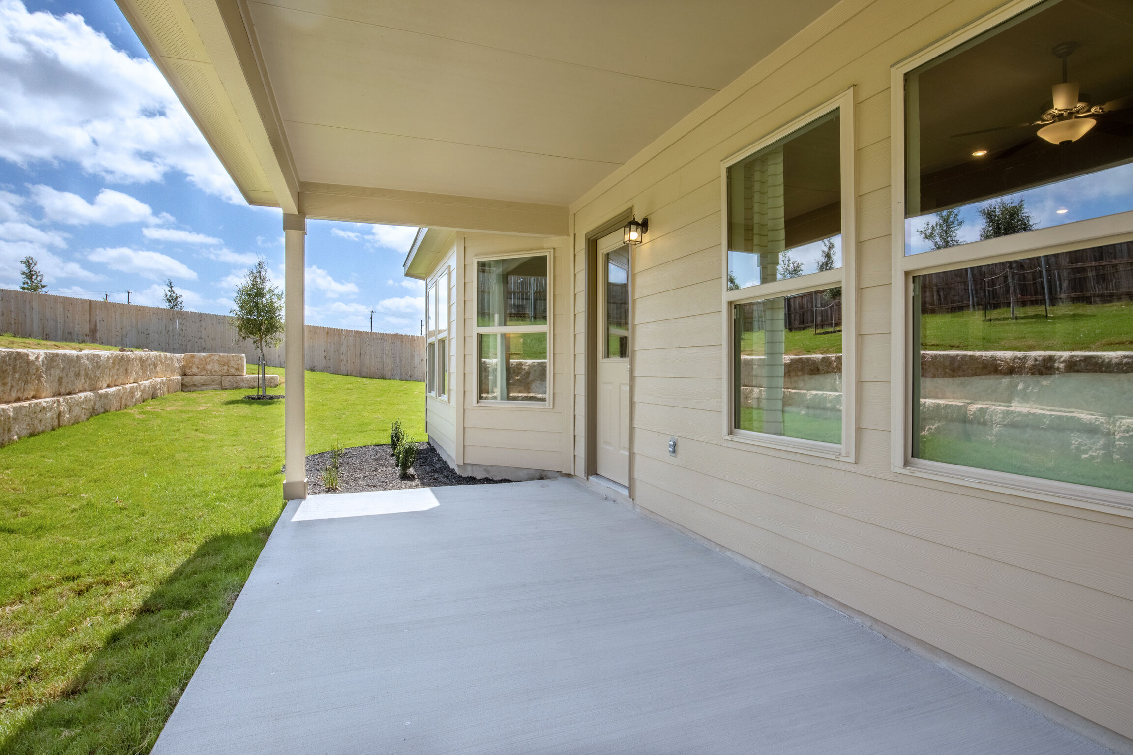 Covered Back Patio