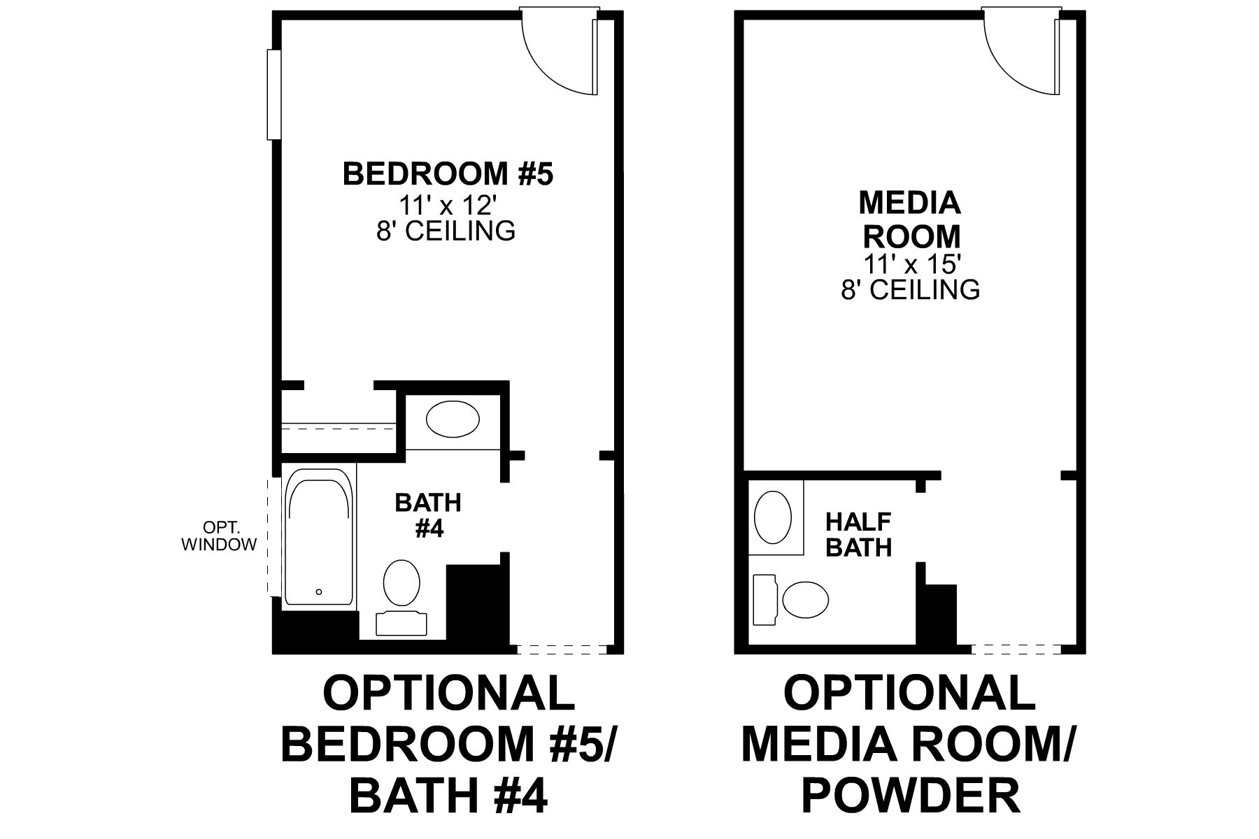 Second Floor Options