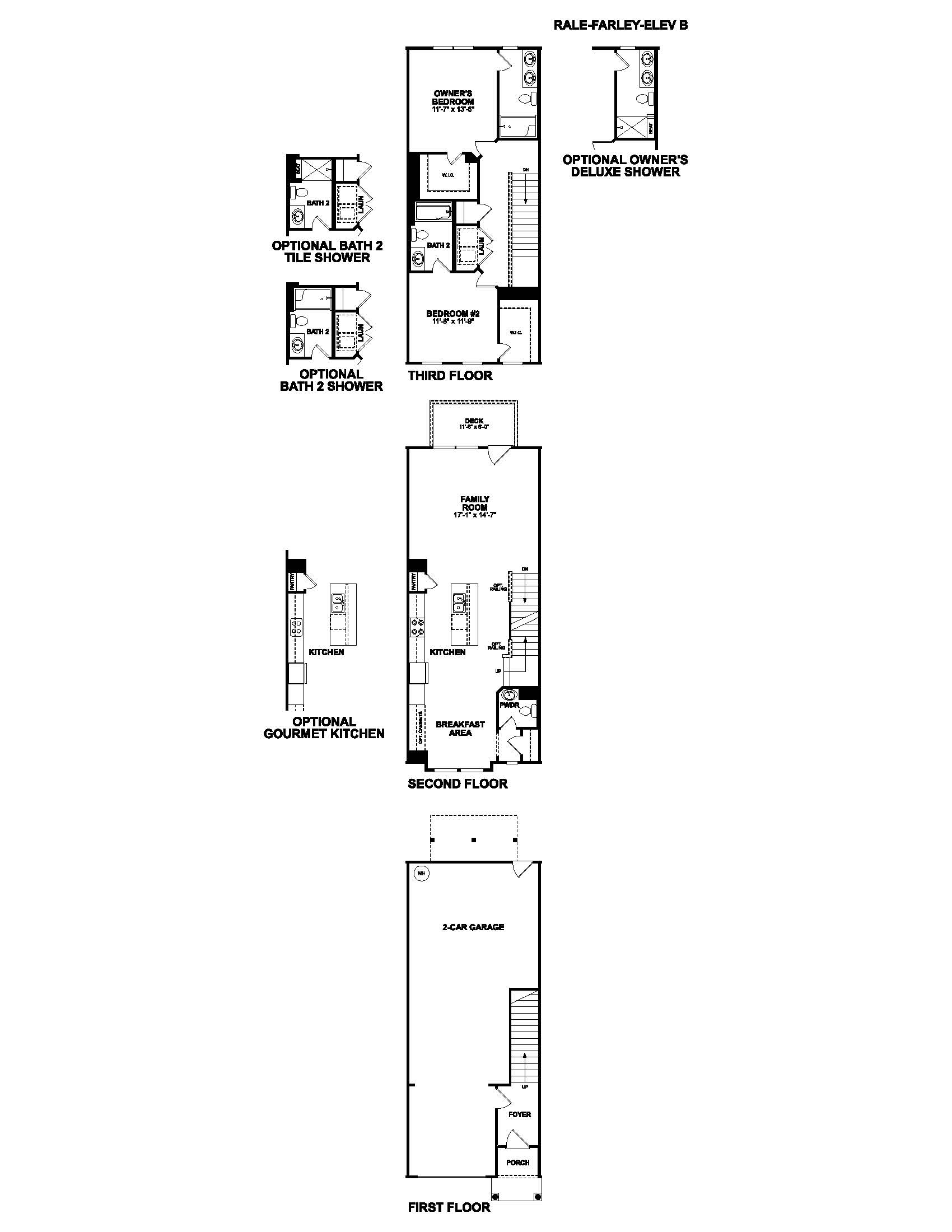 Farley Floorplan Elevation B / C