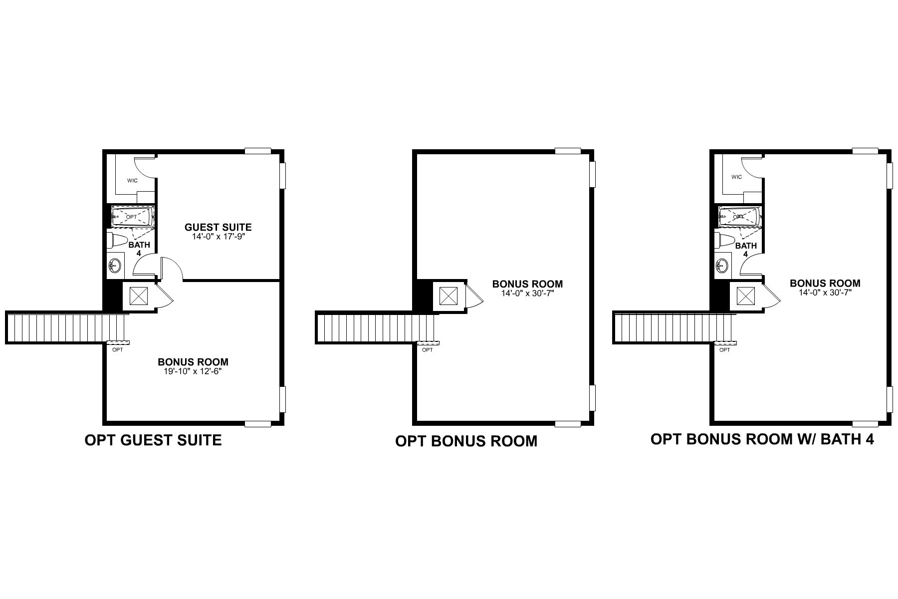 Corina Second Floor Options