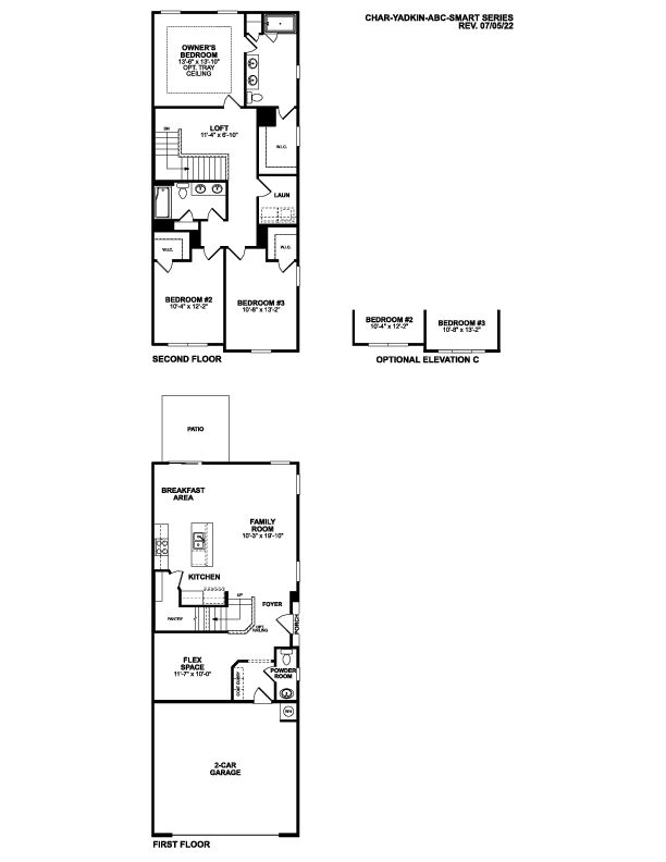 Kellerton Place Yadkin ABC Floorplan