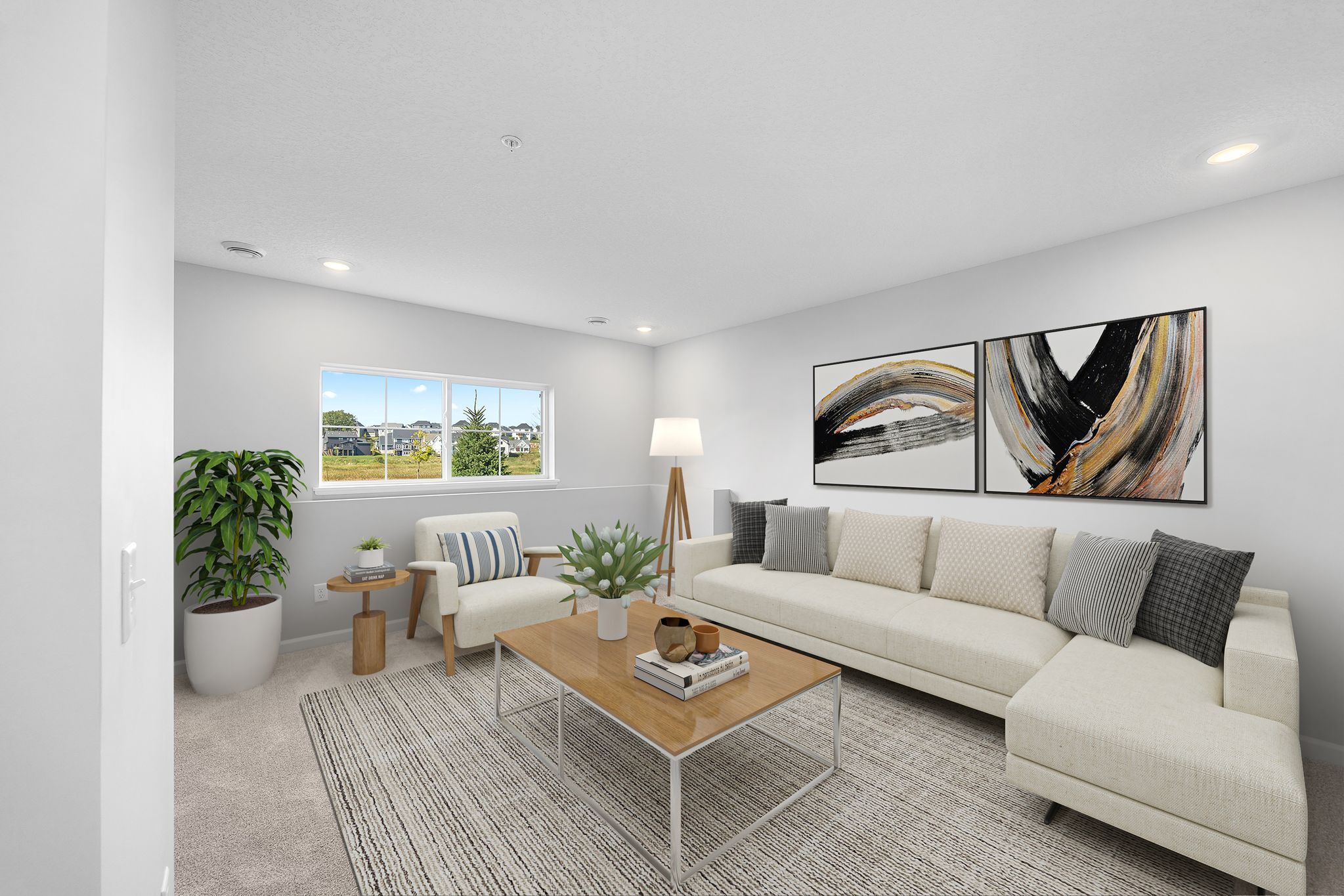 Lower Level Recreation Room