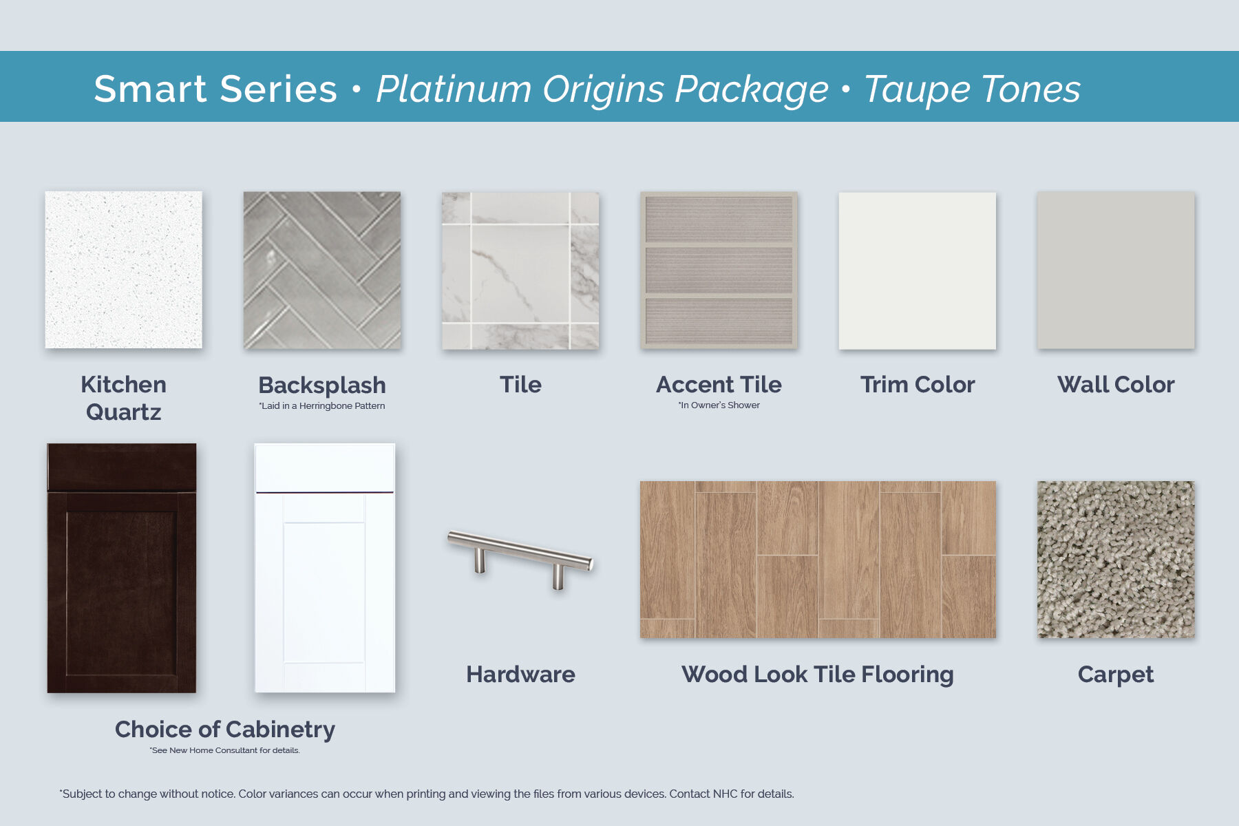 Platinum Origins Package - Taupe Tones