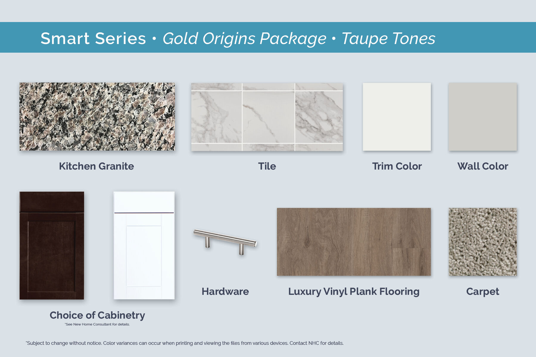 Gold Origins Package - Taupe Tones