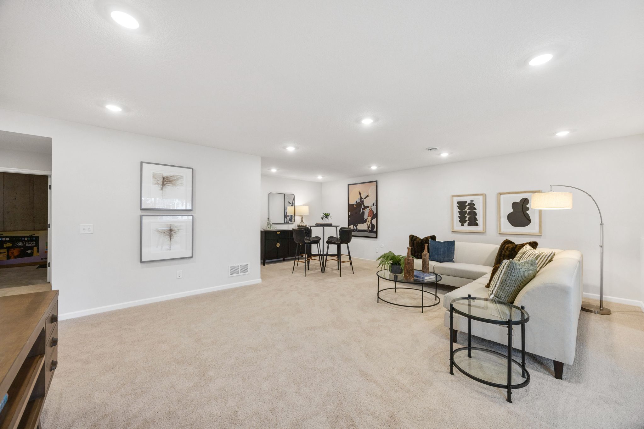 Lower Level Recreation Room