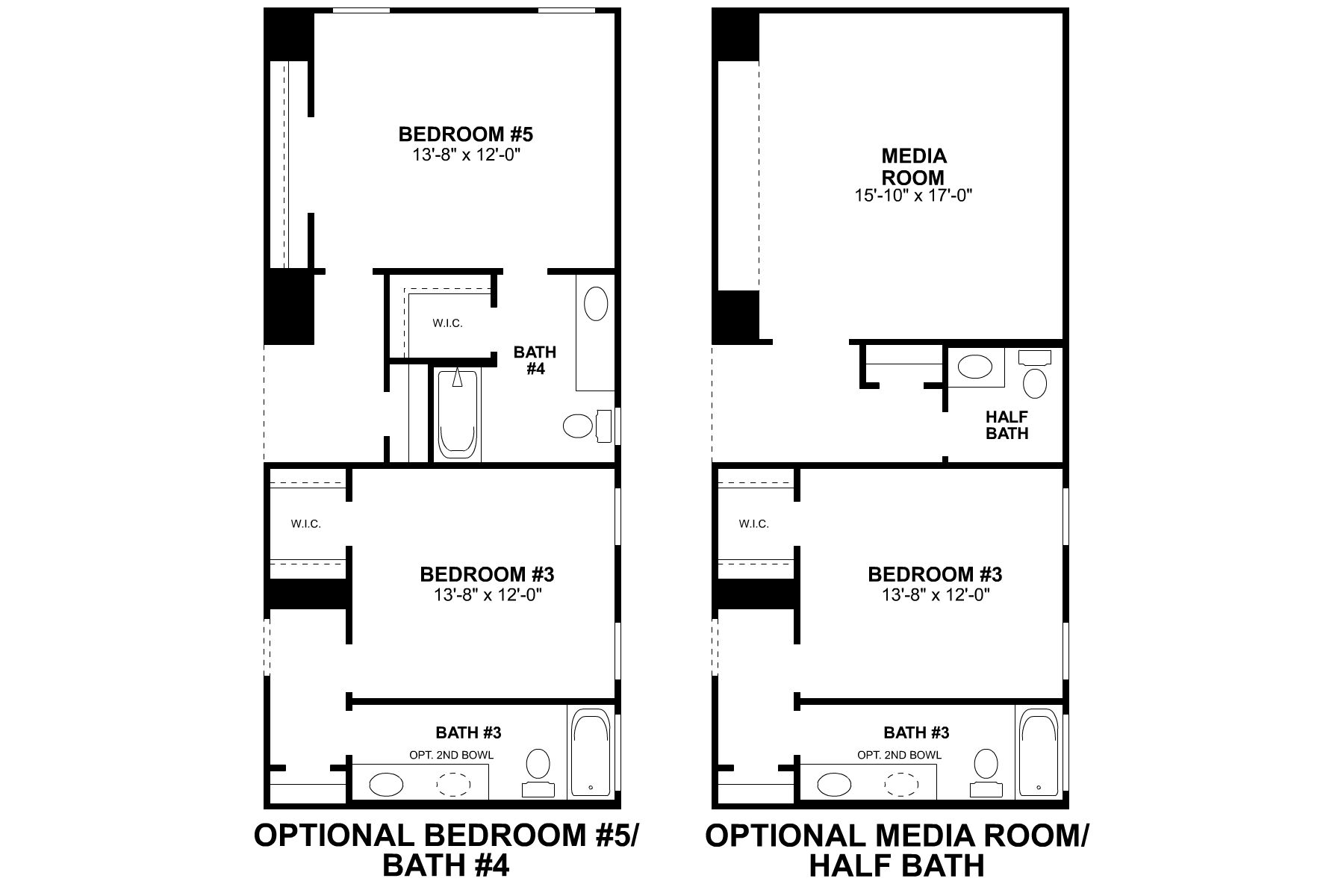 Presidio Second Floor Options