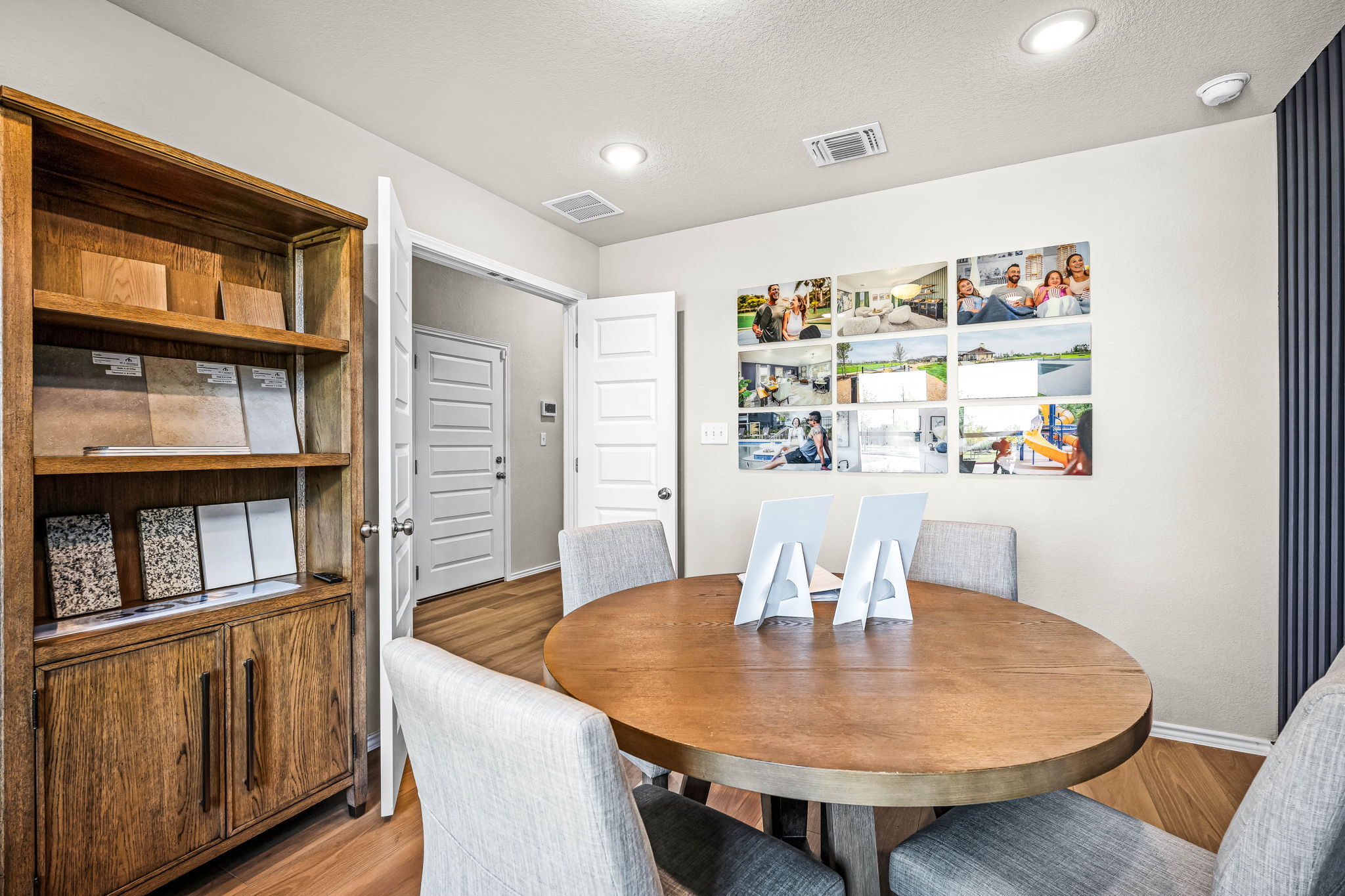 This is the study of the Hawkins plan within the model home in Carillon at 13305 Eppright Trace B...