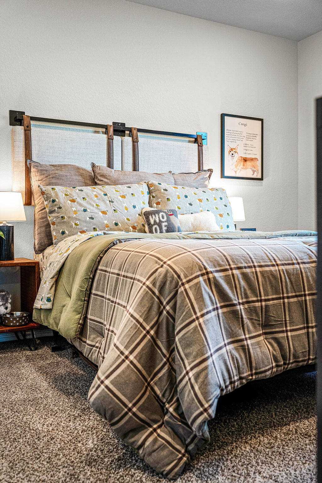 These are the secondary bedrooms of the Hawkins plan and is the model home in Carillon at 13305 E...