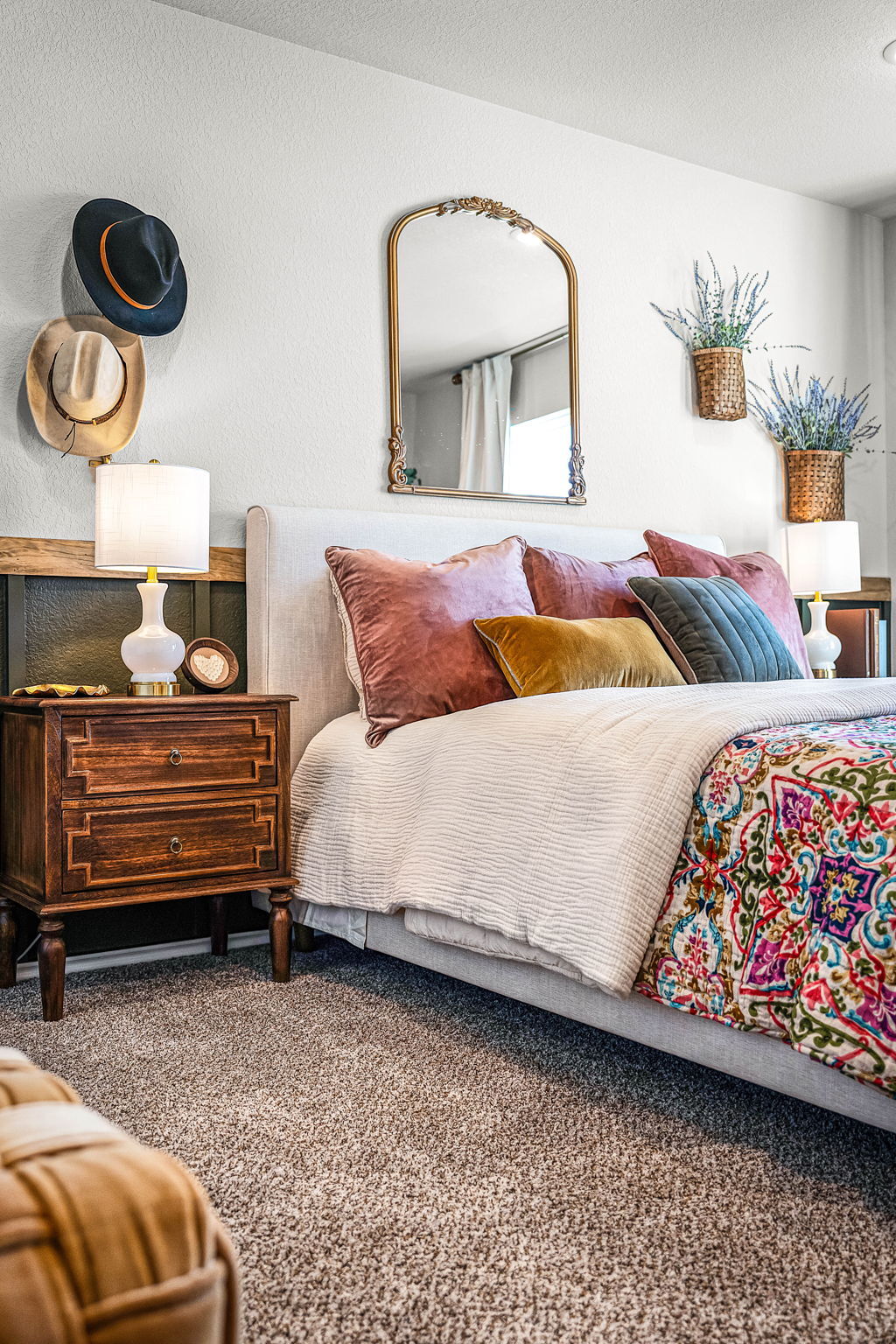 These are the secondary bedrooms of the Hawkins plan and is the model home in Carillon at 13305 E...