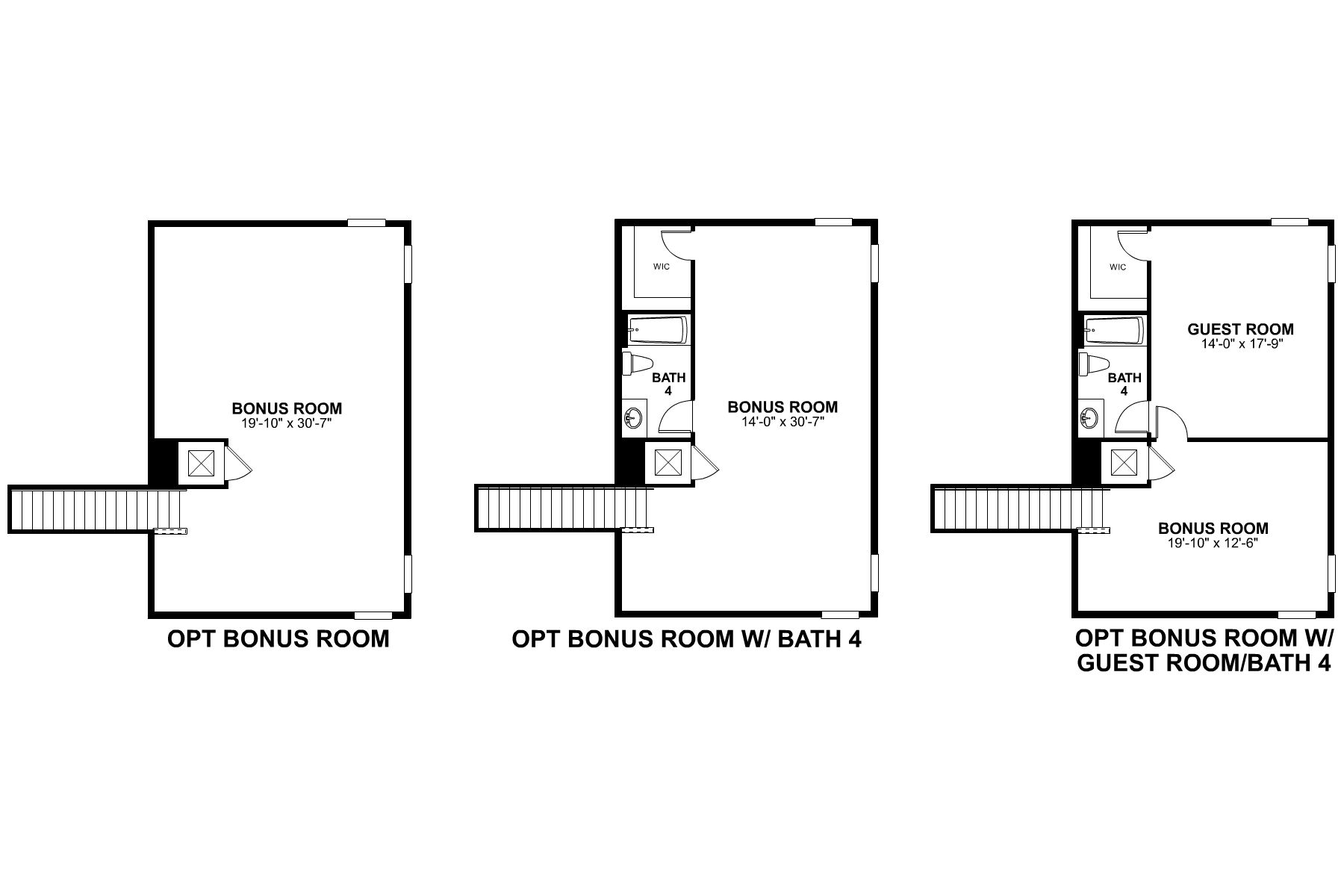Corina Second Floor Options