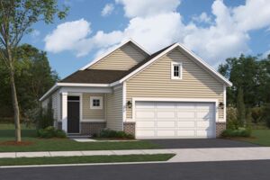 Hinkle Elevation A with Optional Brick