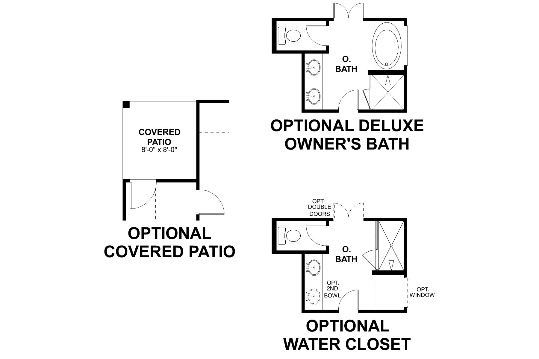 Oakwood First Floor Options