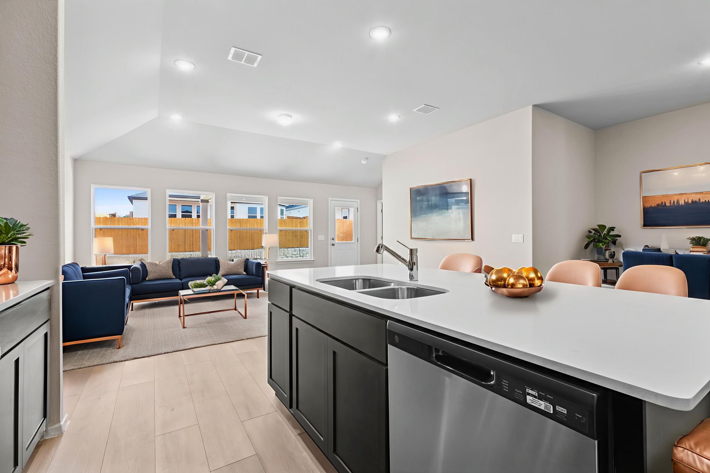 Living Area - Virtually Staged