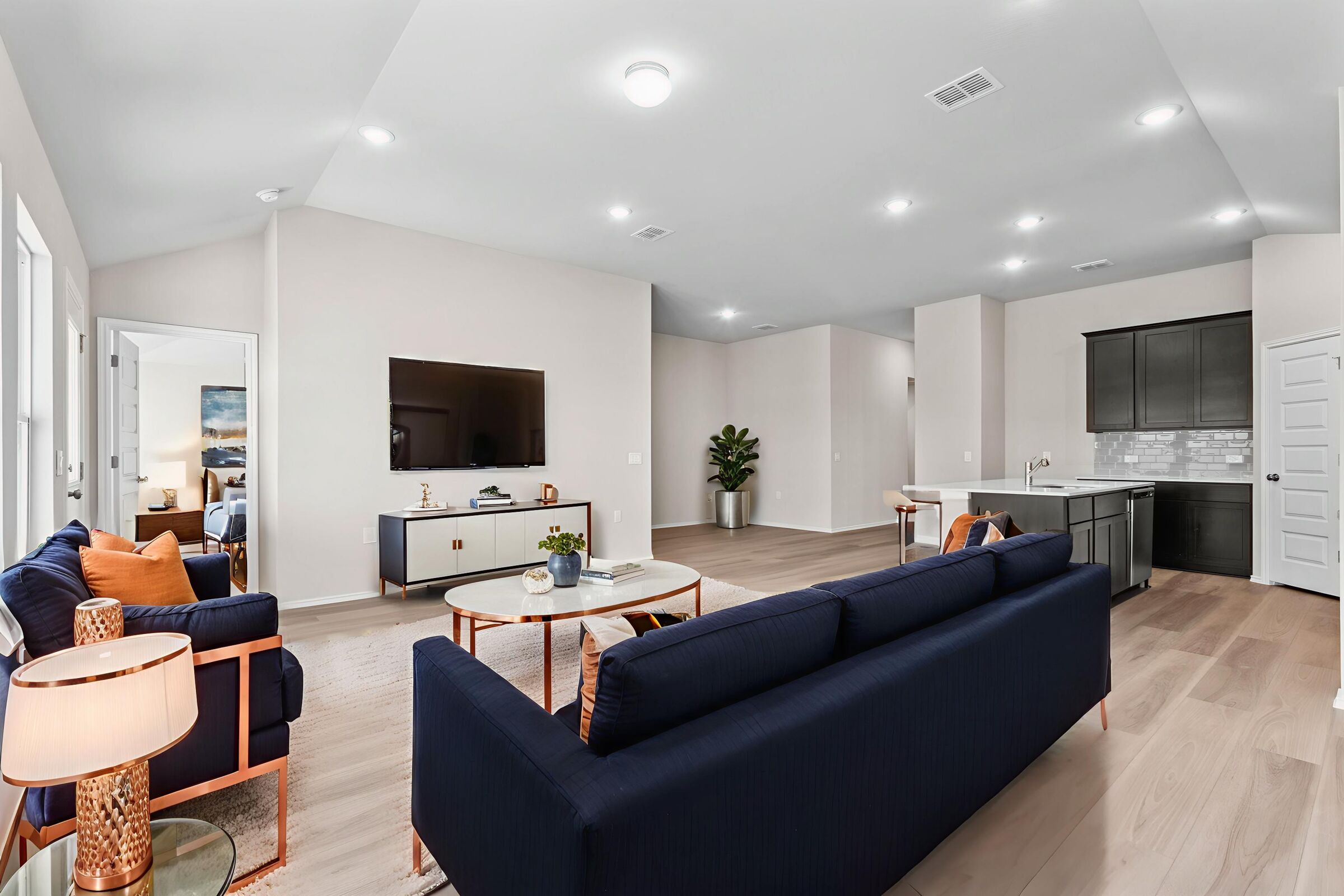 Living Room - Virtually Staged