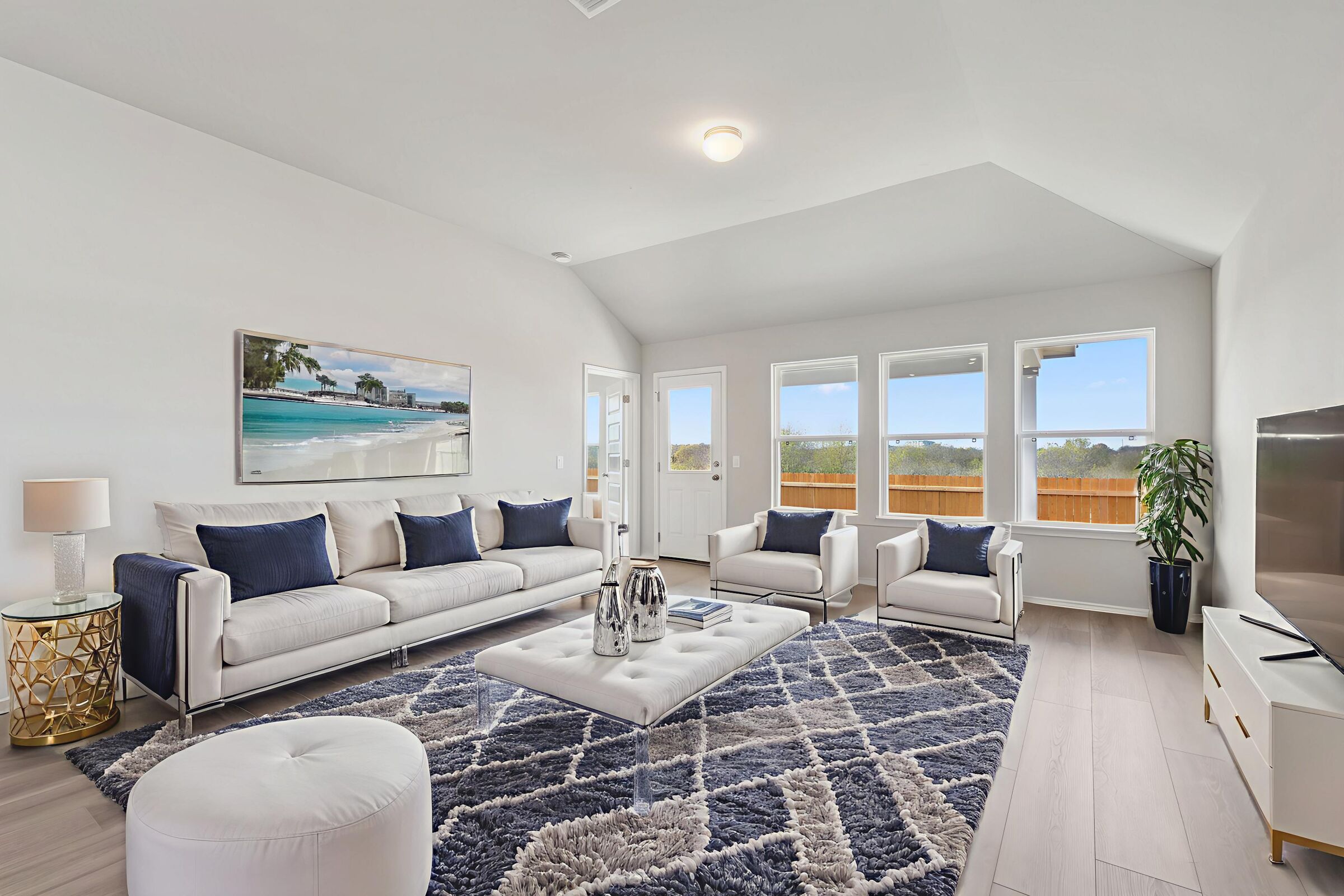 Living Room - Virtually Staged