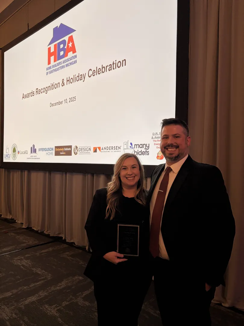 Photo from HBA Southeastern Michigan Developer of the Year Award