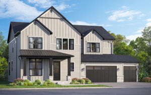 Stockwell Elevation New England Cottage 