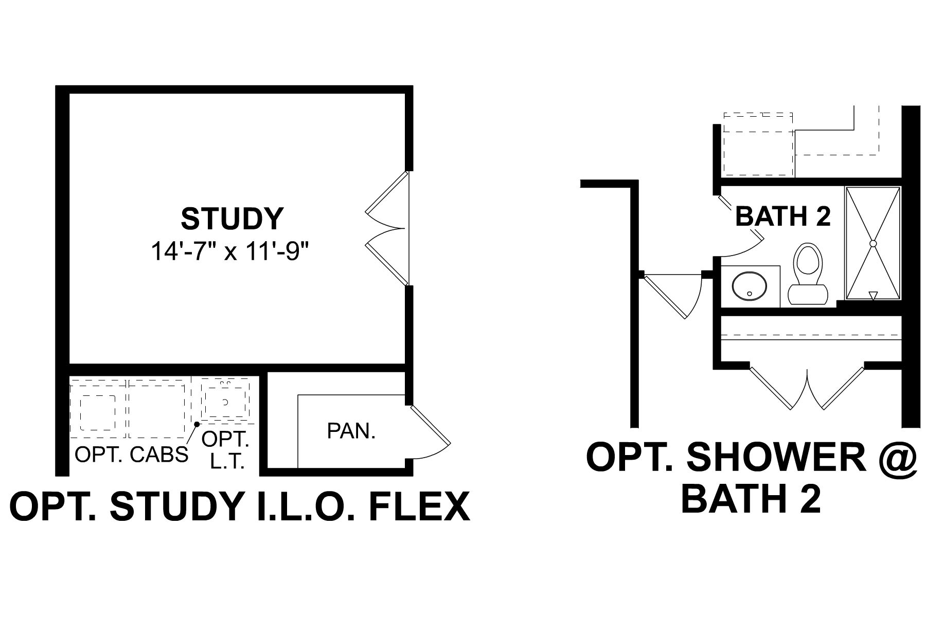 Venetian First Floor Options