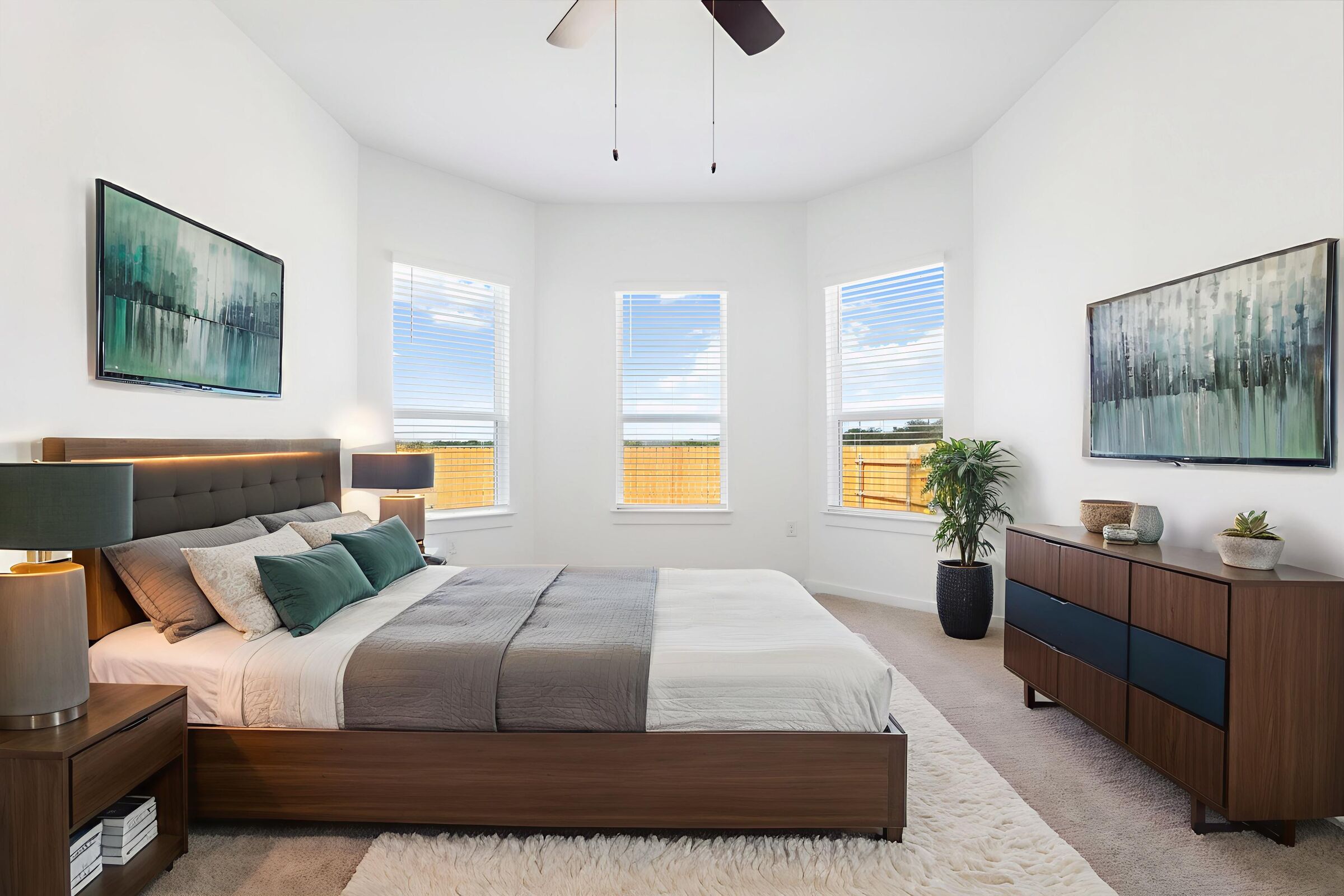 Primary Bedroom - Virtually Staged