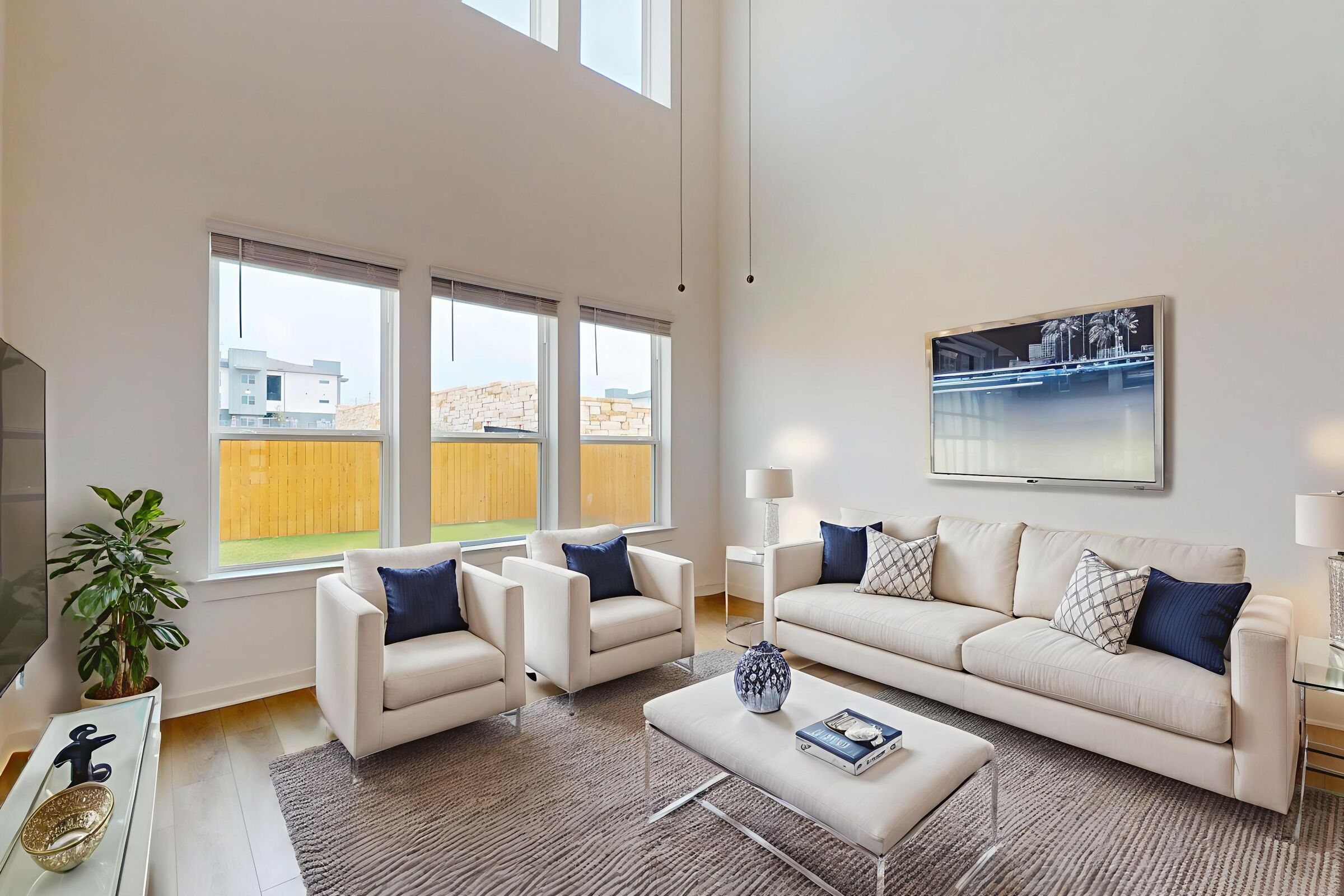 Living Room - Virtually Staged