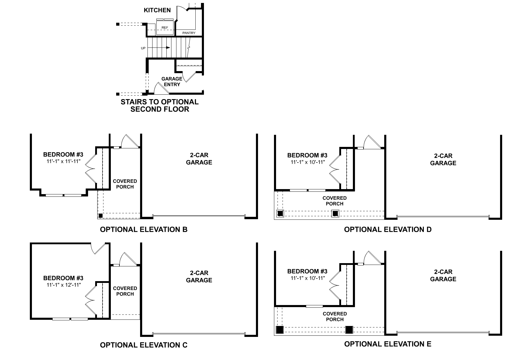 Crawford First Floor Options