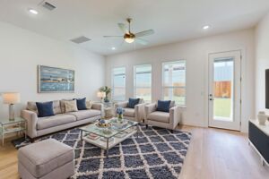 Living Room - Virtually Staged