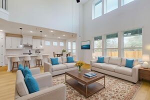 Living Room - Virtually Staged