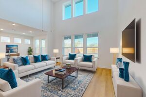 Living Room - Virtually Staged