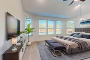 Primary Bedroom - Virtually Staged