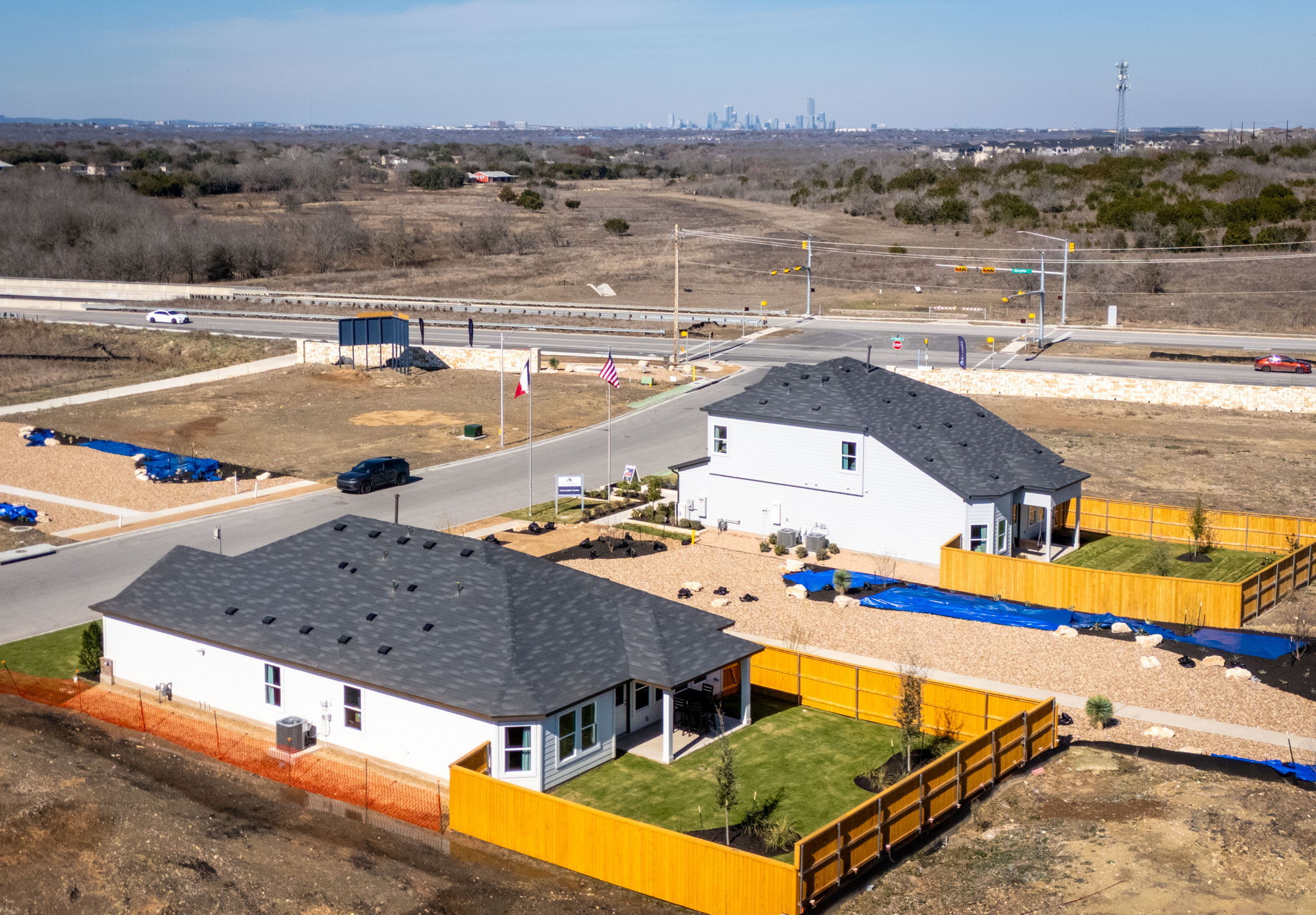 Aerial View of Carillon Model Home