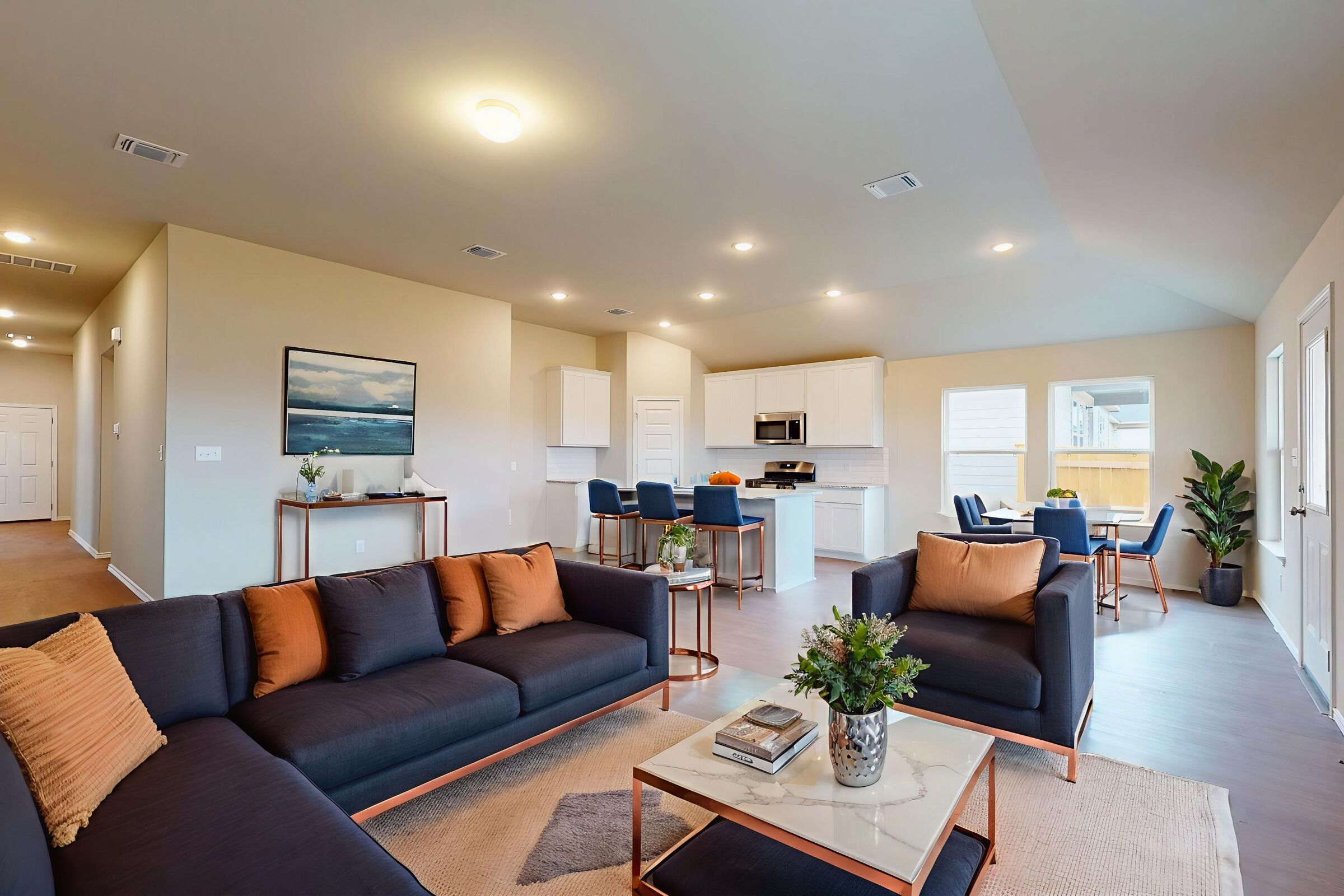 Living Room - Virtually Staged