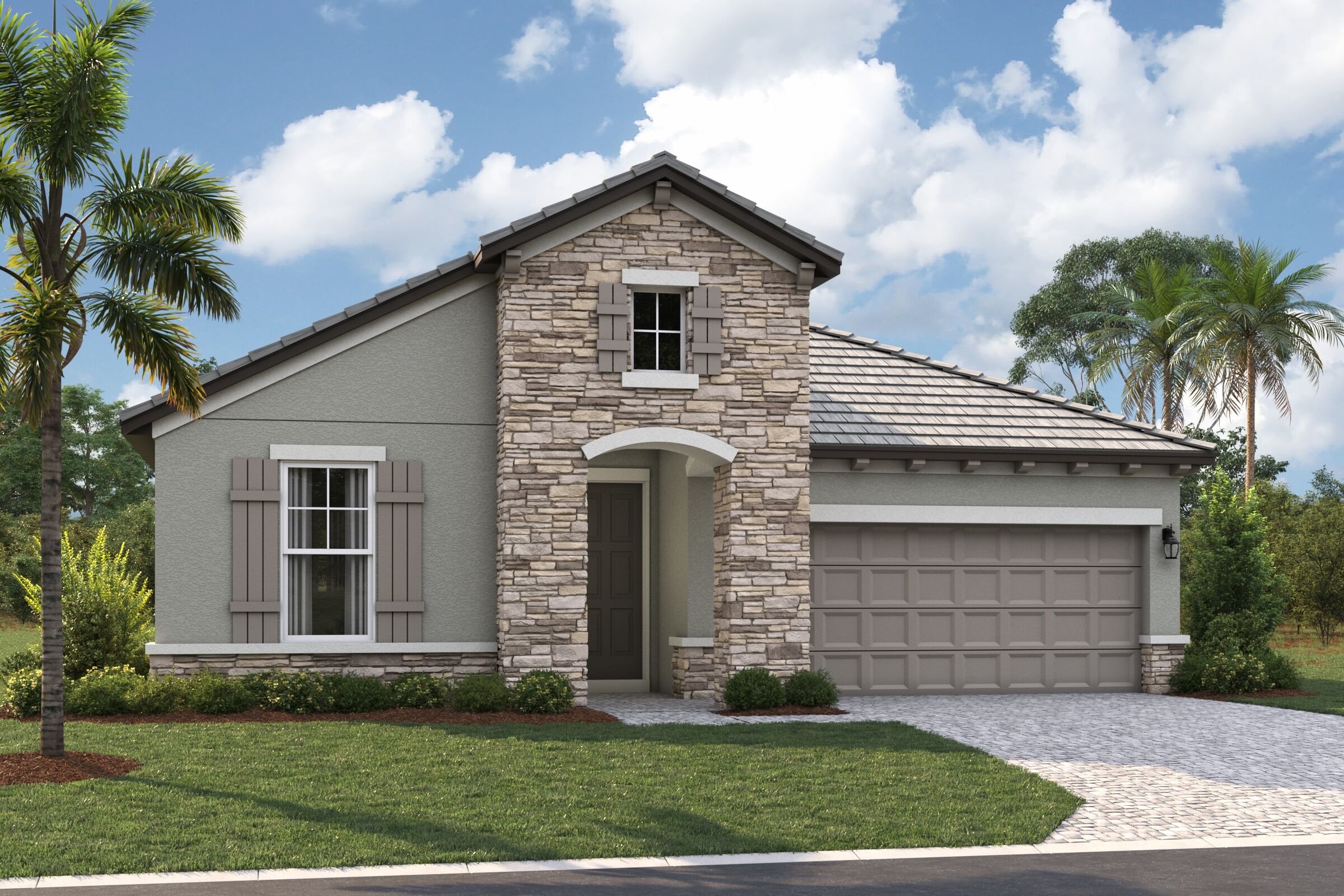 SARA Cedar Elevation B Tuscan