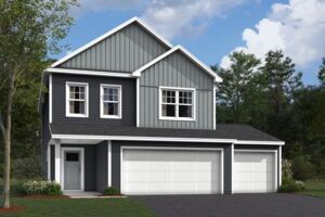 Concord Elevation C 3 car garage