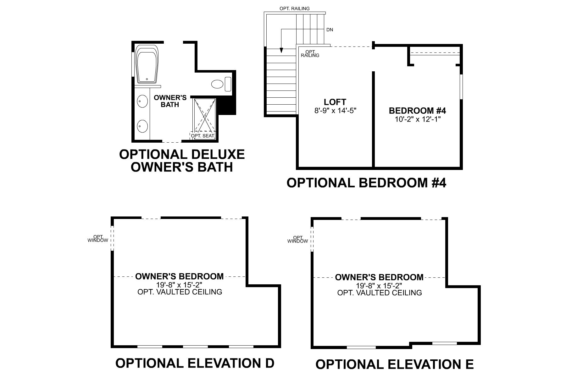 Evanston Second Floor Options