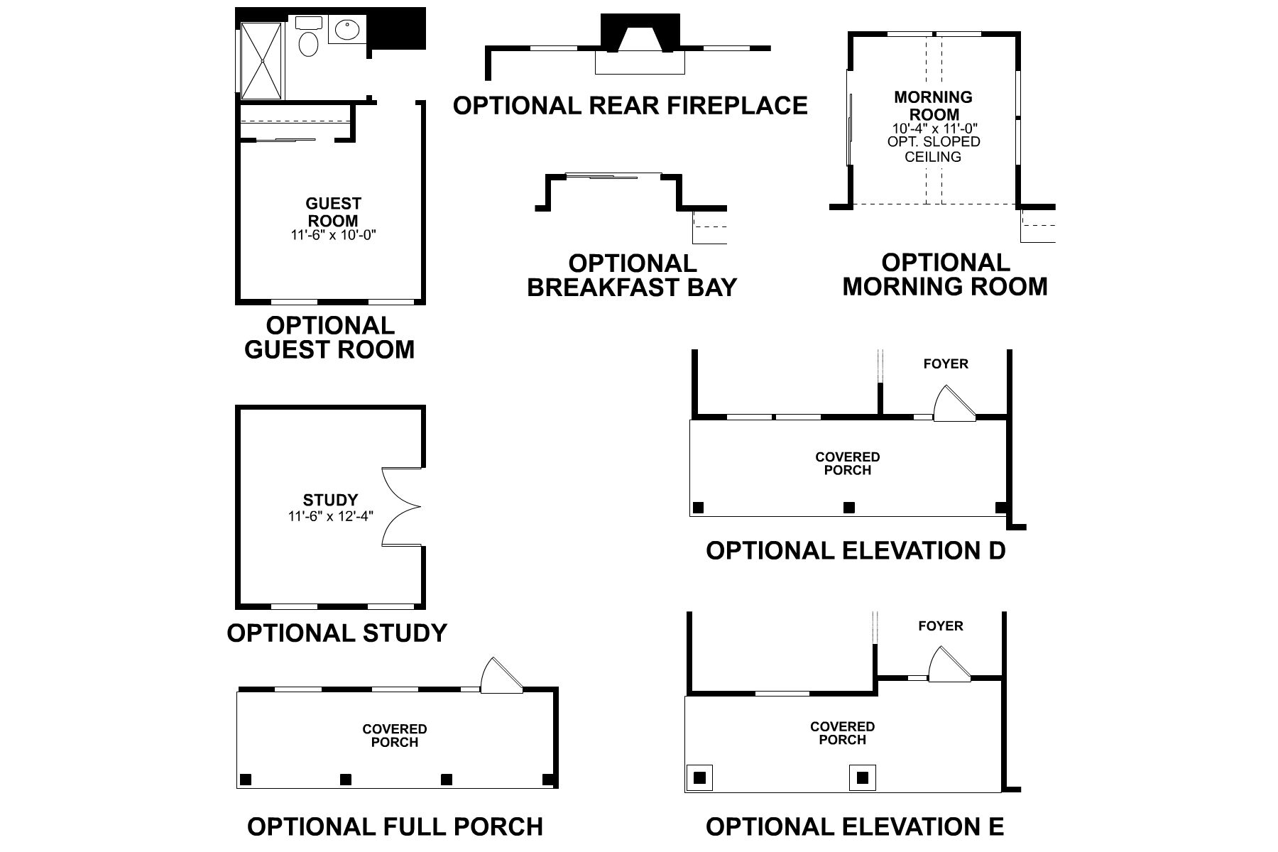 Evanston First Floor Options