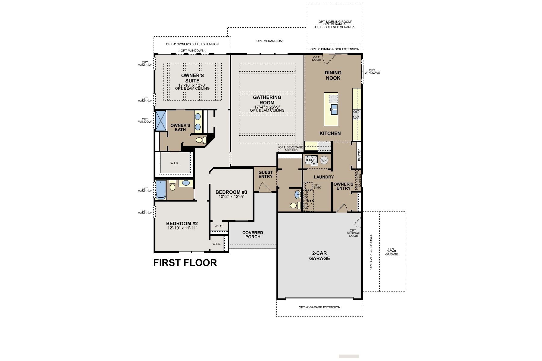 Kentmore First Floor With Options