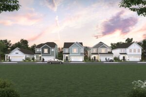 Discovery Collection Streetscape Rendering Dusk