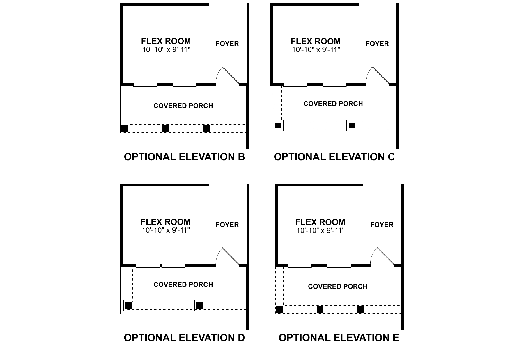 Bexley First Floor Options